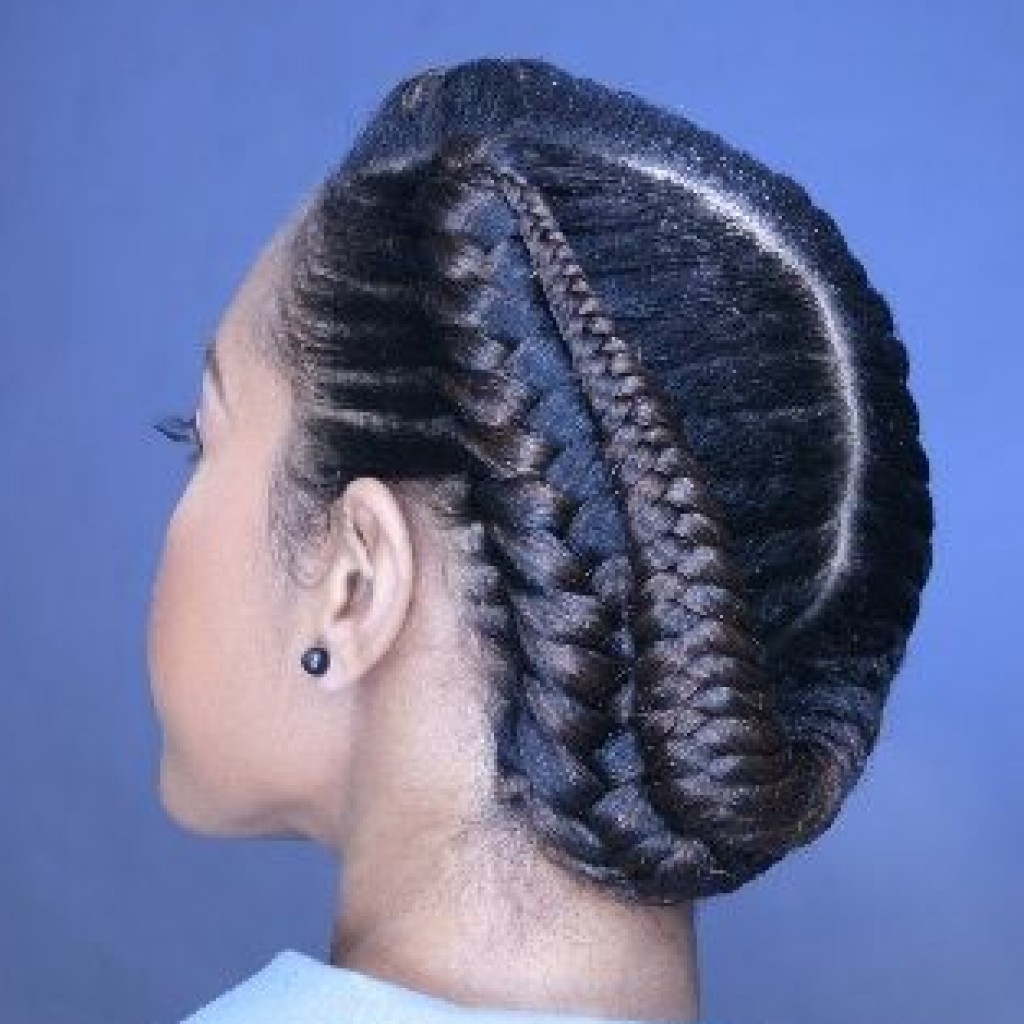 coiffures de fêtes afro