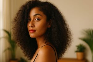 Cheveux mousseux