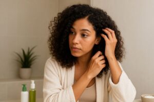 Coiffer des cheveux bouclés