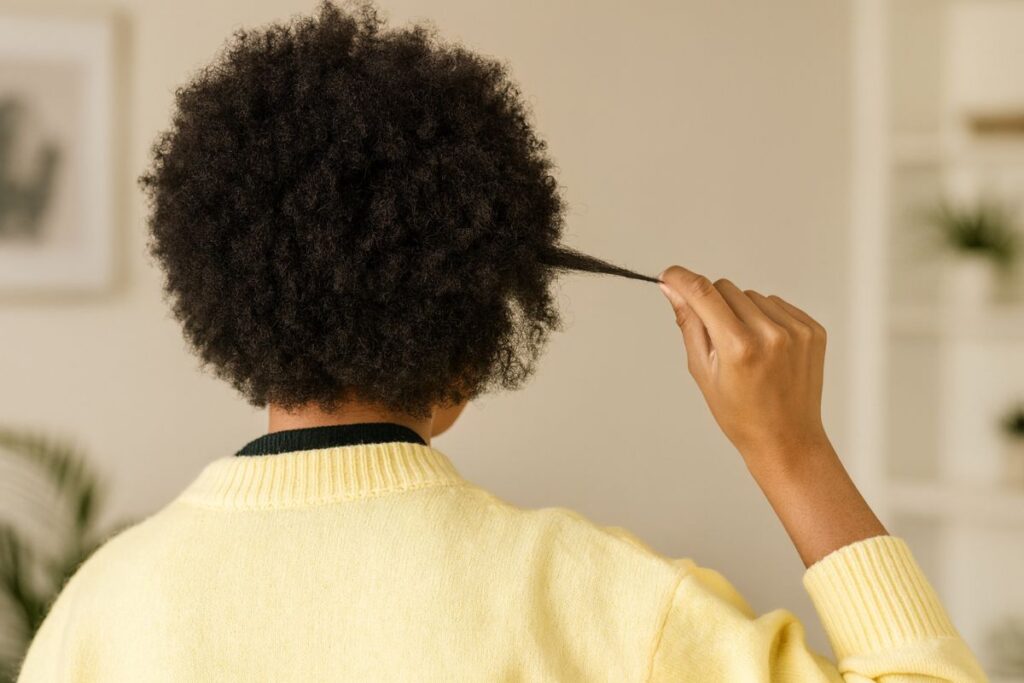 shrinkage cheveux afro