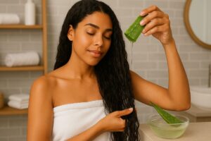 gel aloe vera cheveux